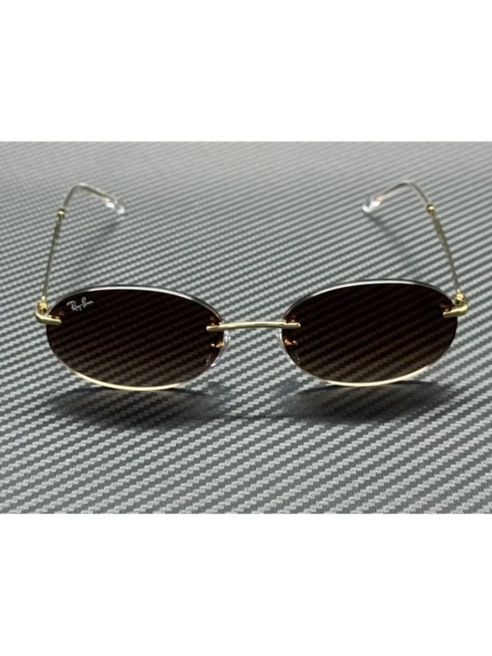 New Ray-Ban Men Arista Gold Sunglasses 54-18-145